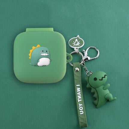 Ốp Cho Baseus WM01 Plus Ốp Bảo Vệ Tai Nghe Bằng Silicon Hình Khủng Long Hoạt Hình Ngộ Nghĩnh Gấu Trú