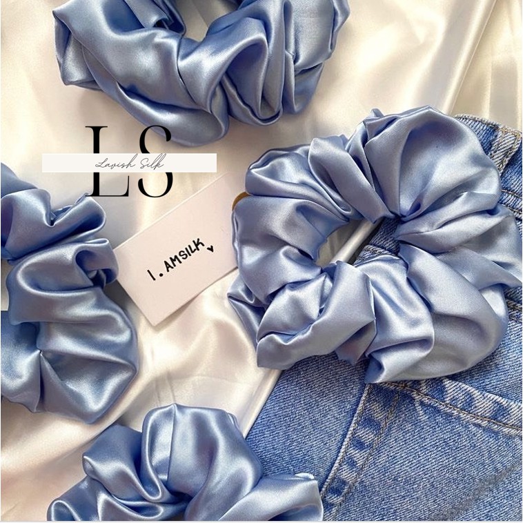 Dây Cột Tóc Phi Lụa Lavish Silk bền đẹp sang trọng dễ thương