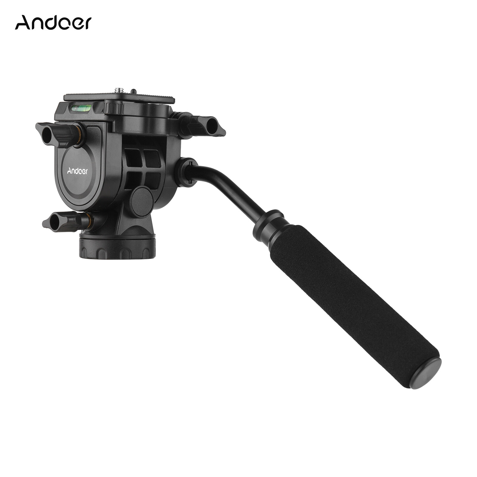 Andoer Fluid Hydraulic Ball Head Panoramic Photography Max. Load 5KG with