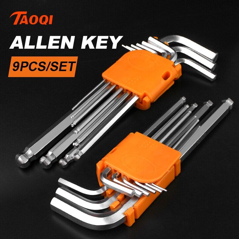 [Hot K] 9Pcs Allen Key Set Hex Wrench Screwdriver Set Hexagon Spanner Universal Ball End Torx Star Keys Tool L Type Hand Tools Kit