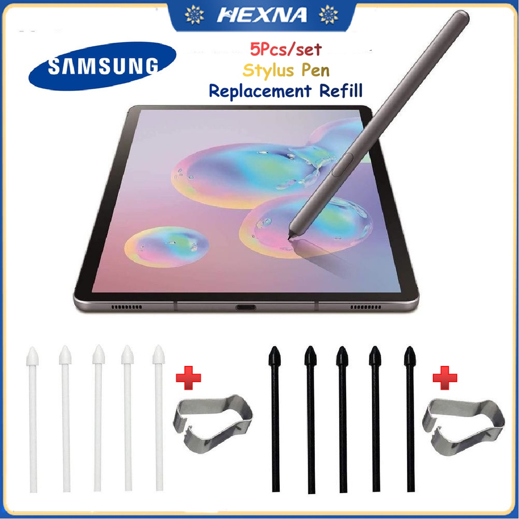 5 đầu bút cảm ứng bút cảm ứng thay thế đầu ngòi cho samsung galaxy tabs6lite s6/s7/s7 + note10/note20 đầu