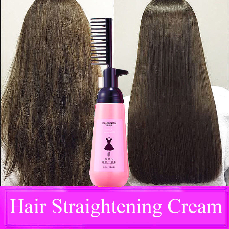 商舗 3 Sec Straight Hair Cream Straightening Protein Treatment 1 Step