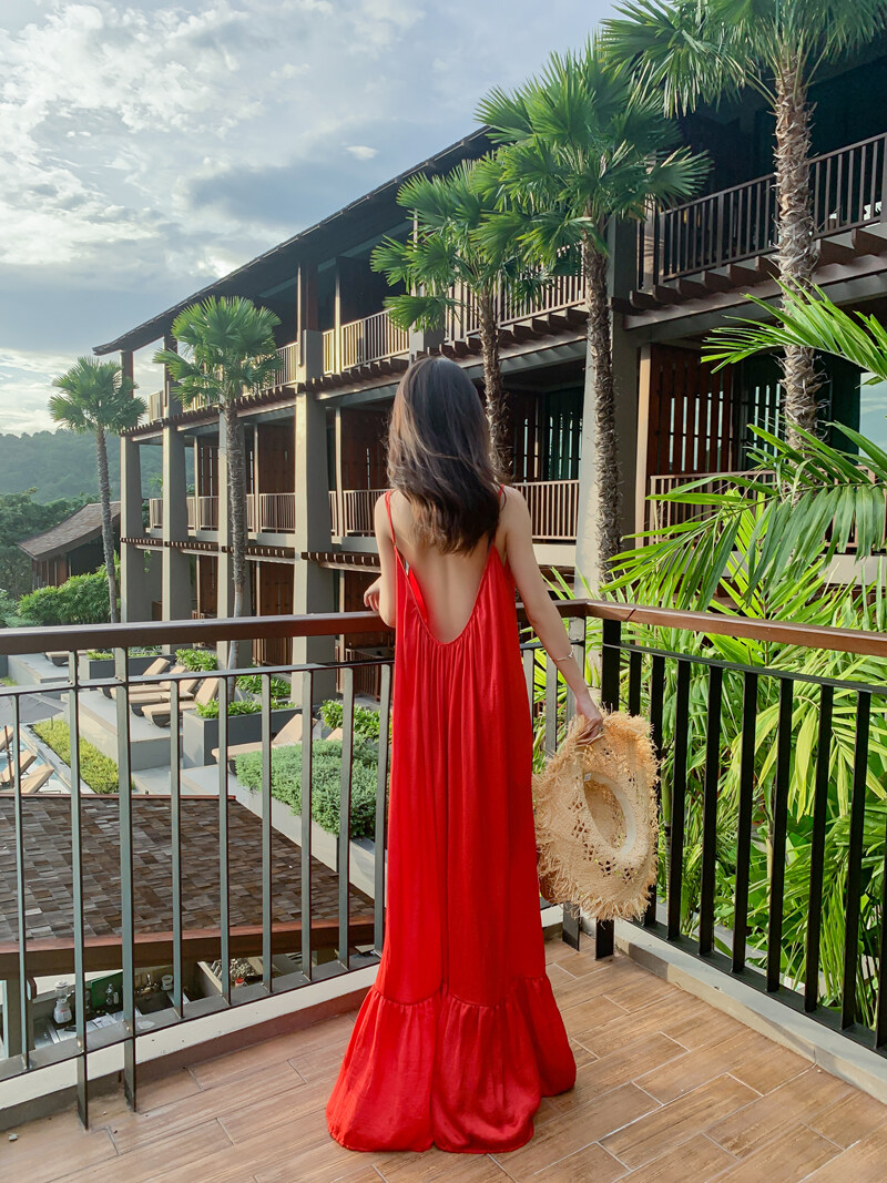 sexy red holiday dress