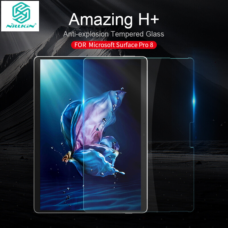 NILLKIN Kính Cường Lực Cho Microsoft Surface Pro 8 Miếng Dán Bảo Vệ Màn Hình Chống Nổ Trong Suốt 0.33Mm H +