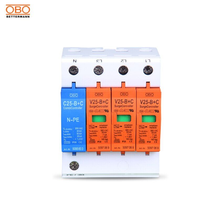 【】 shilou80410399526 thiết bị chống sét lan truyền loại b v20-c + c/3 + npe v25-b thiết bị chống sét lan truyền spd 50ka