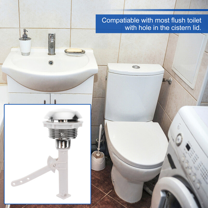 Toilet Knob Universal Replacement Abs 38mm Flush Toilet Seat Water Tank