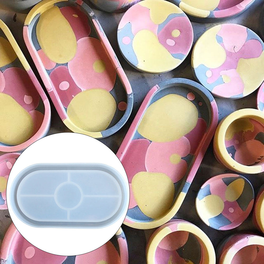 【Còn Hàng + Chất Lượng Cao】khuôn Lót Ly Khuôn Silicon Dẻo, Khuôn Nhựa Đất Sét Nhựa Epoxy ResinCraft Khuôn Thạch Cao