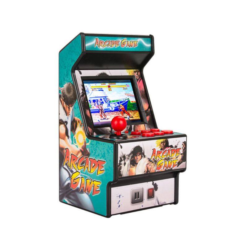 【Giá Thấp Nhất】máy Chơi Game Arcade Mini, Máy Chơi Game Cổ Điển 16 Bit 156 Cổ Điển Có Thể Sạc Lại Cầm Tay Cho Trẻ Em