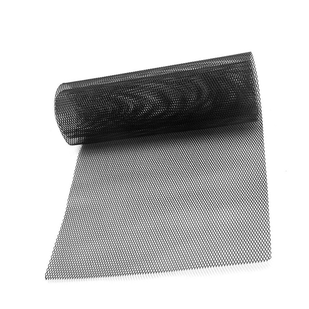 Bonjoy Universal 100 x 33cm Car Front Bumper Rhombic Grille Mesh Sheet ...