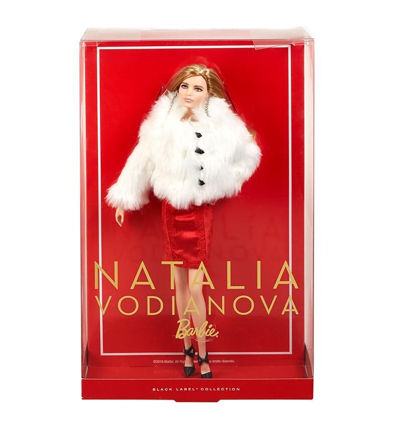 Authentic Authorization Barbie Brand Natalia VODIANOVA Russia Super Model Doll Collectable Kid Toy Children Red Dress 12 Inch Girl Birthday Gift CHX13 Lazada PH