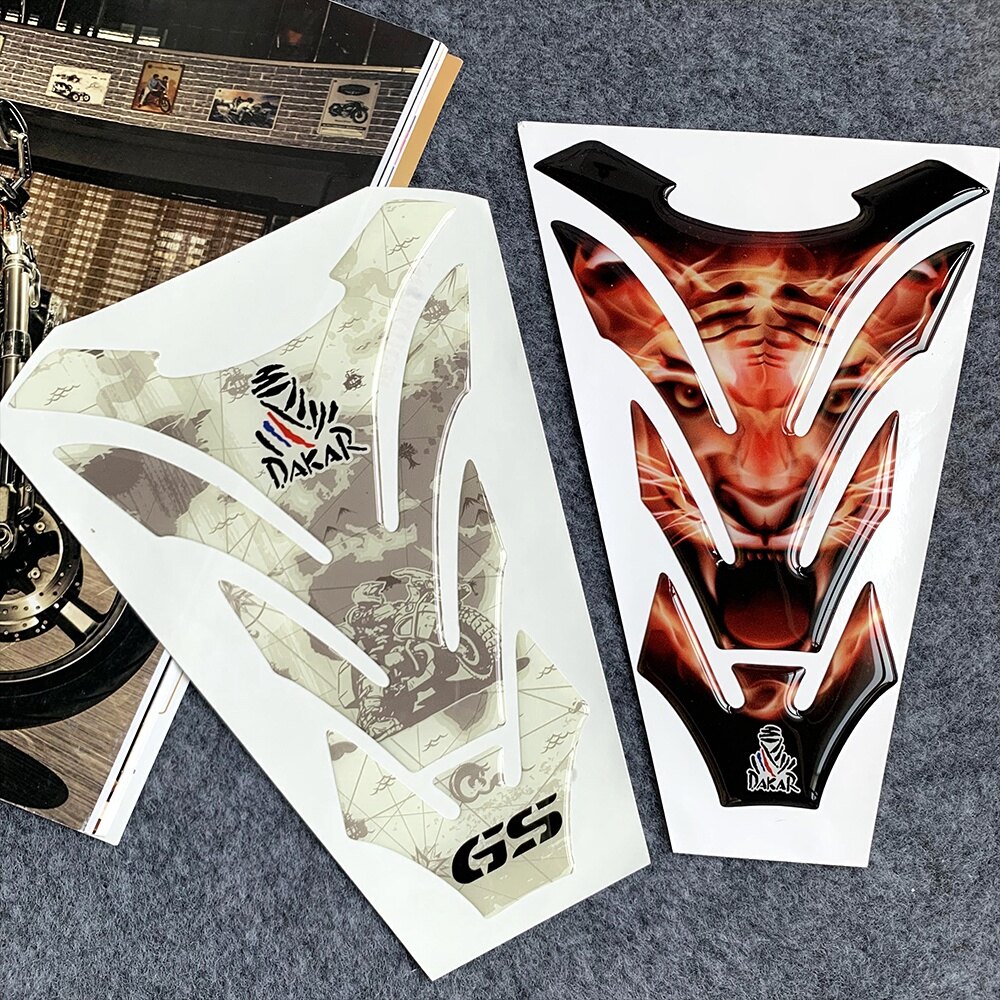 3D Drip Motorcycle Fuel Tank Sticker Anti-collision Anti-scratch Decal Protector Cover Universal Modification Stickers for Honda Motorcycle Stickers