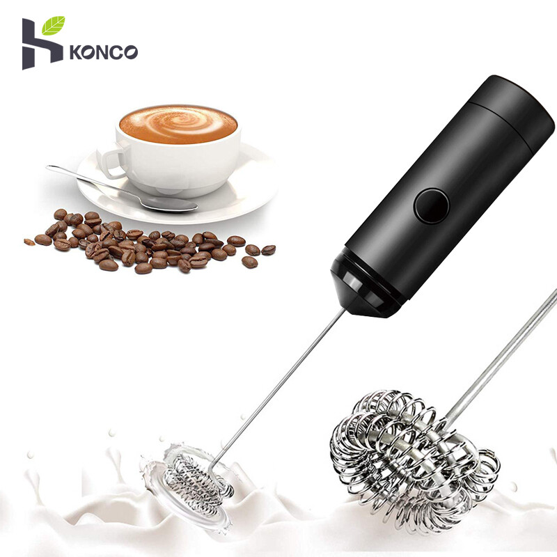 Konco máy tạo bọt sữa cà phê cappuccino latte máy đánh trứng máy tạo bọt cà phê máy tạo bọt điện cho quán cà phê