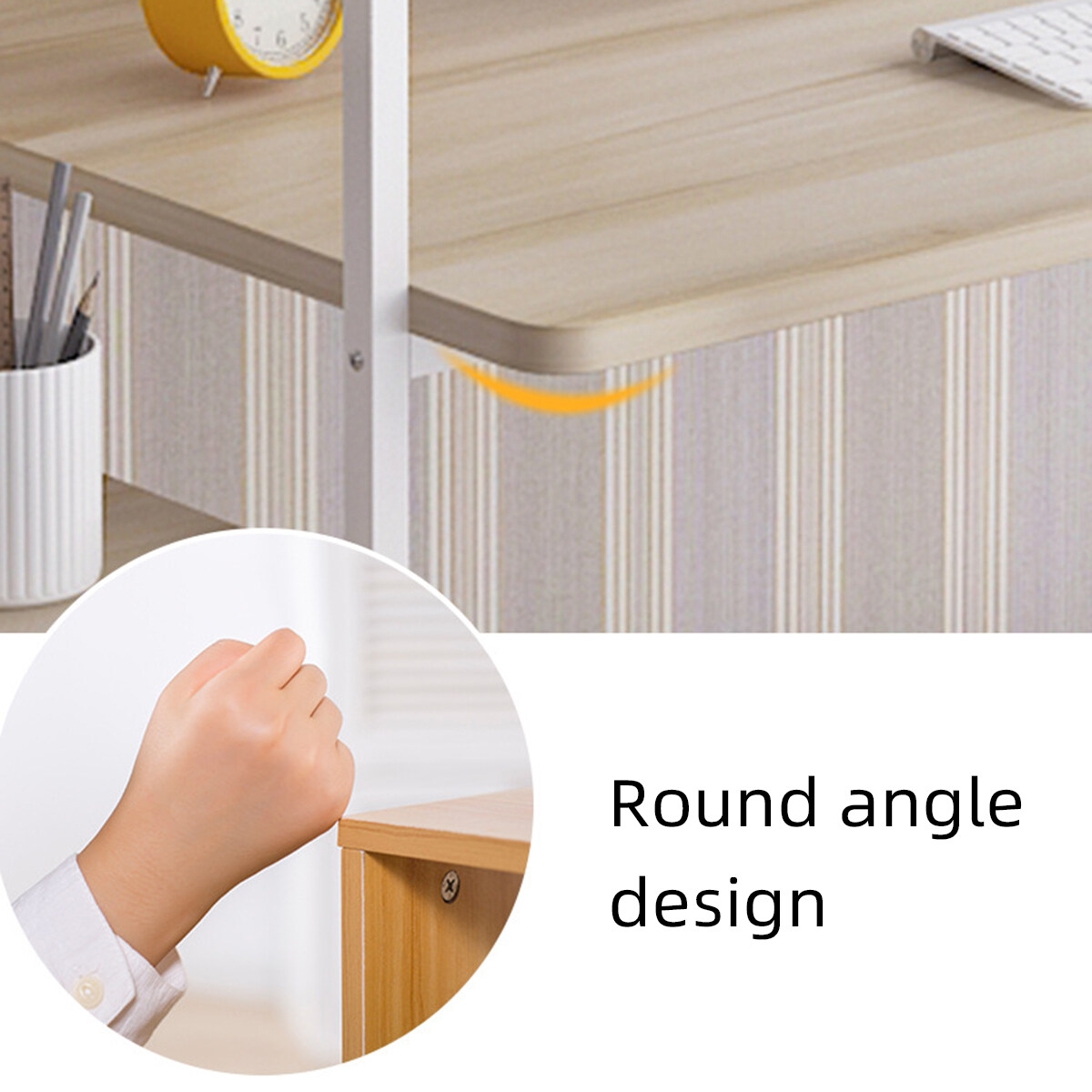 4 Nivel del escritorio del ordenador portátil de almacenamiento en rack