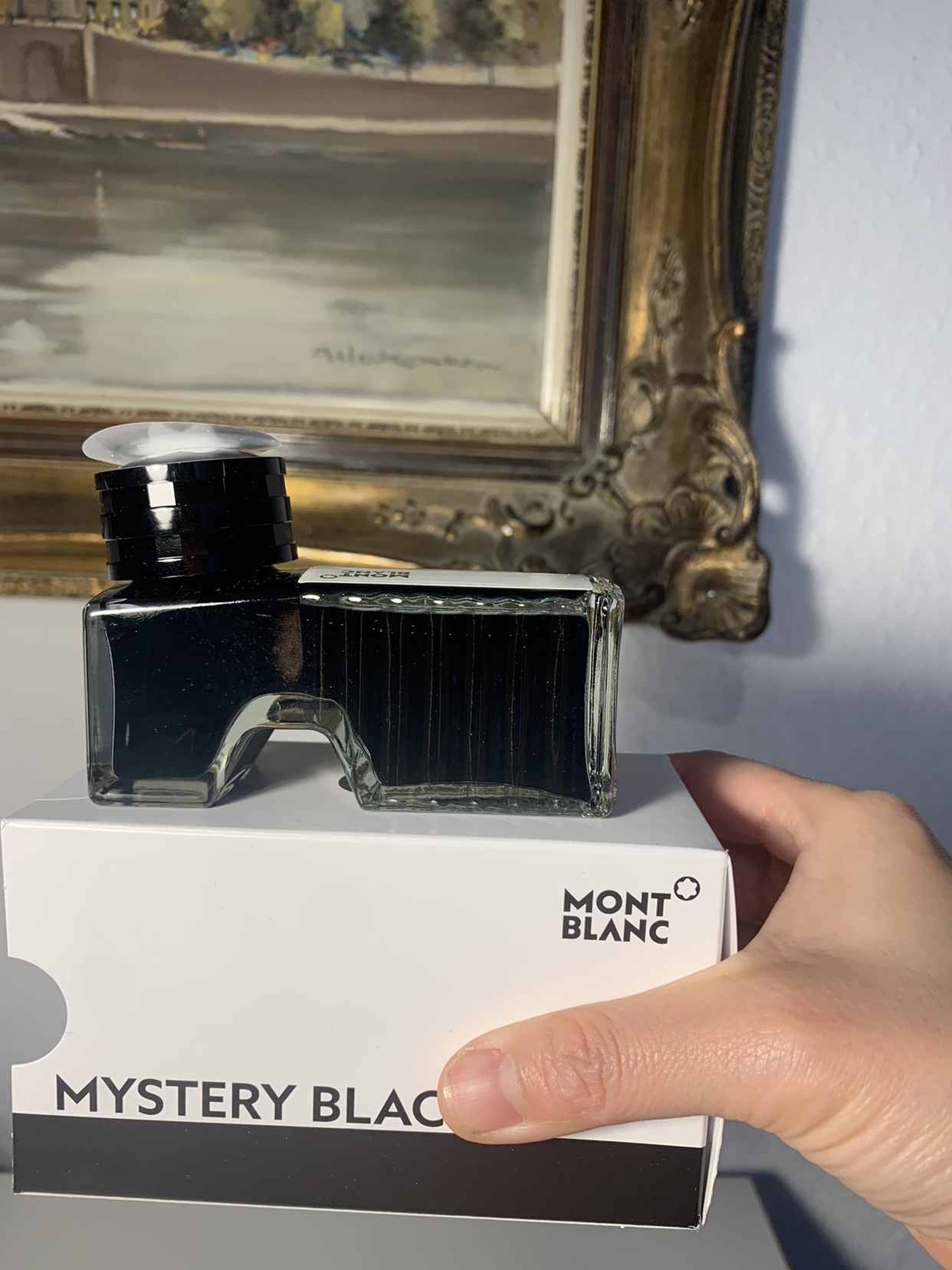 👑 Popular Beauty and Body Shop~ Spot German Montblanc Pen Ink Mysterious Black 60Ml