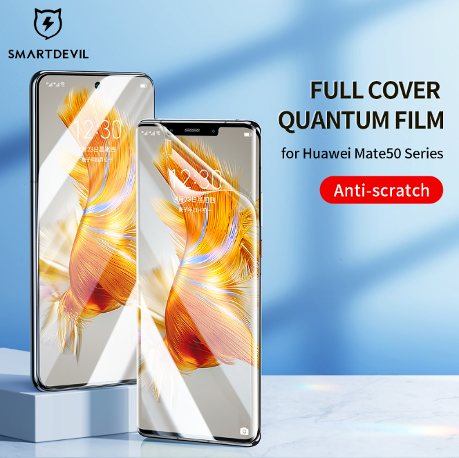 SmartDevil Phim Lượng Tử Bảo Vệ Màn Hình Mềm Cho Huawei P60 Pro P60 P60 Art Chống Nổ