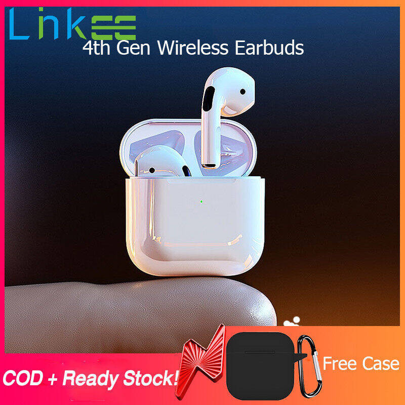 Mini Pro 4 Bluetooth Earphone TWS Wireless Headphones Sport Gaming Headset Earbuds