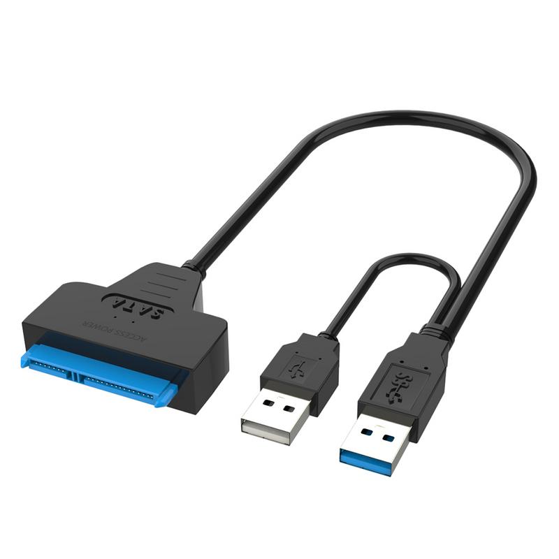 Cáp sata sang usb 3.0 / 2.0 lên đến 5 gbps cho dây 2.5 inch ổ hdd gắn ngoài ổ cứng ssd sata 3 22 bộ chuyển đổi pin usb 3.0 đến sata iii