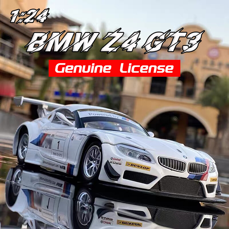 【RUM】 Mô Hình Xe Hơi Hợp Kim BMW Z4 GT3 Tỷ Lệ 1:24 Đồ Chơi Xe Hơi Đúc Hiệu Ứng Âm Thanh & Ánh Sáng Cho Bé Trai Quà Tặng Sinh Nhật Đồ Chơi Xe Hơi Đồ Chơi Trẻ Em Mô Hình Xe Hơi Đồ Chơi Bé Trai Bộ Sưu Tập Mô Hình Bánh Xe Bán Chạy