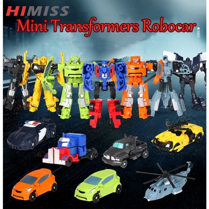 HIMISS Christmas gifts Kids Mini Optimus Prime Bumblebee Transformers