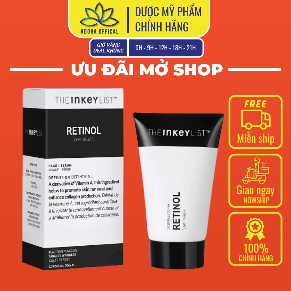 Tinh chất chống lão hóa The INKEY List - Retinol ( 30mL )