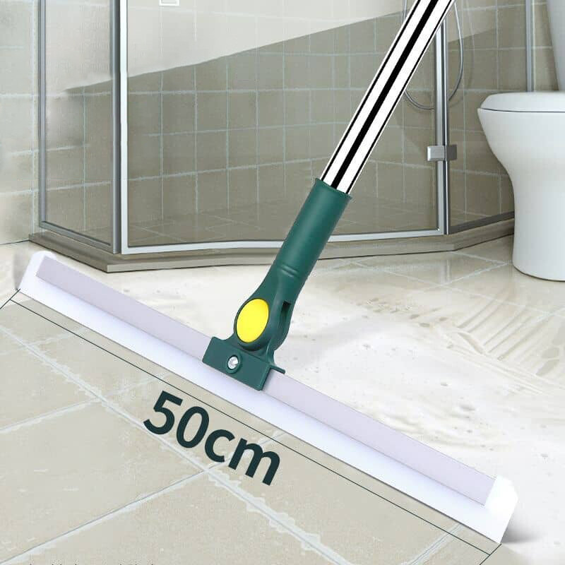 Floor Wiper 180° Degree Rotatable Squeegee 50CM Silicone Scraper Magic Broom for Washing Shower Glass/Window/Floors