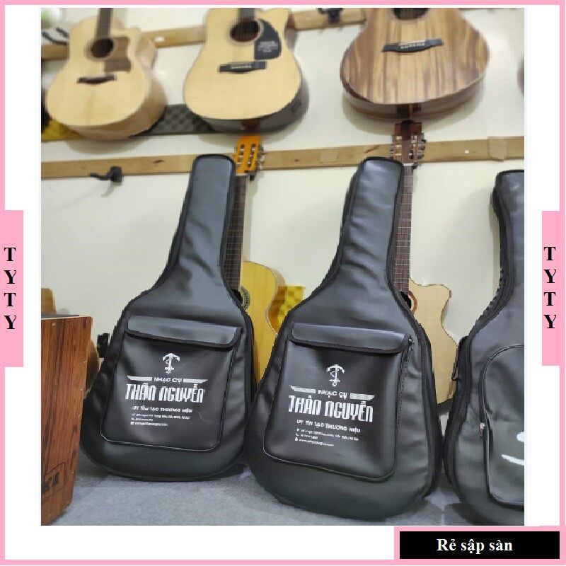 Bao da đựng đàn guitar 3 lớp bảo vệ đàn chống nước tyty