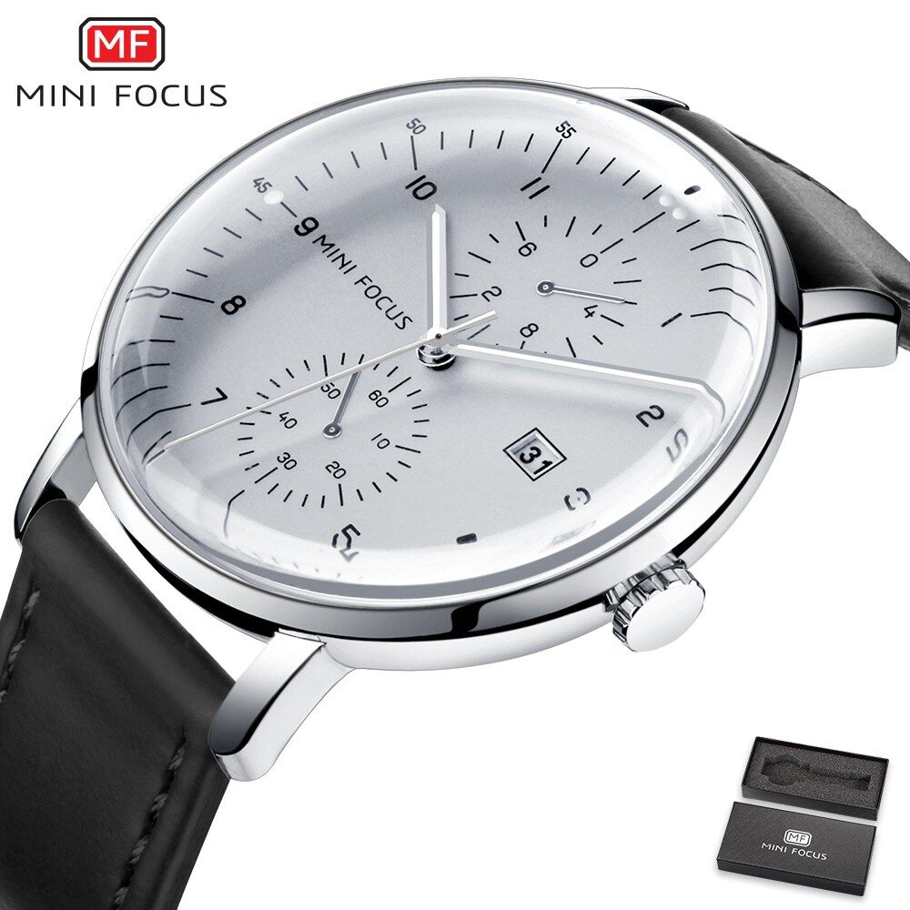 MINIFOCUS MINI FOCUS MF0052G Top Luxury Brand Watch For Man Fashion Sports Men Quartz Watches Trend Wristwatch Gift For Male jam tangan lelaki