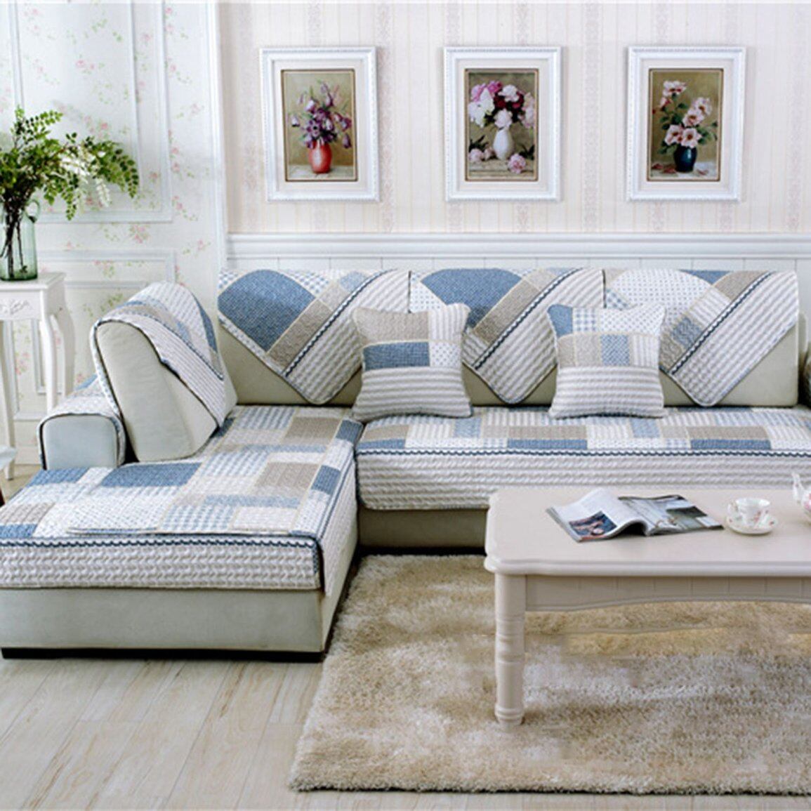 Bán Chạy Nhất Phổ Hiện Đại Sofa Nội Thất Ghế Mat Bông Non-slip Bìa Pad 90*160Cm