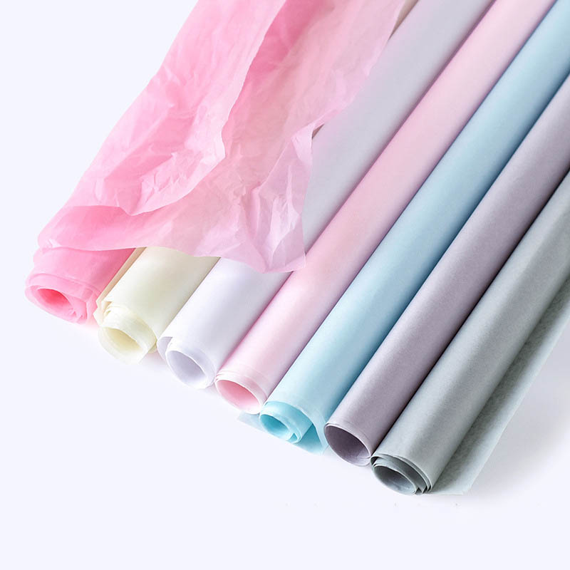 Baiyu 20 tờ/gói giấy thủ công đóng gói quà tặng thủ công tự làm, cho quần áo hoa giấy gói đa năng