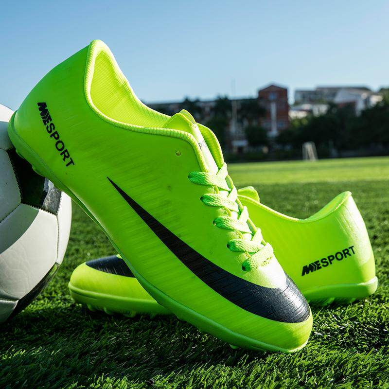 Áo Đá Bóng Cho Người Lớn & Trẻ Em Ngoài Trời Đào Tạo Bóng Đá Giày Bị Sứt Móng Bóng Đá Cleats Thoáng Khí Massage Đá Bóng