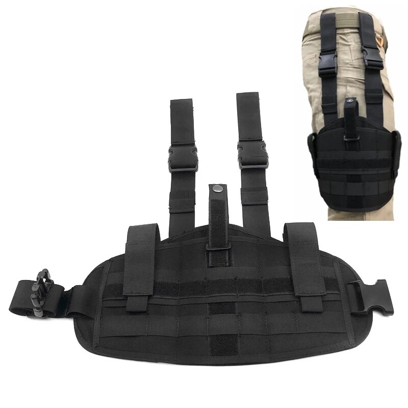 Chiến Thuật Xà Cạp Bao Da, Bao Súng Thả Chân Đa Năng Đa Năng Ngoài Trời Túi Đeo Chân Thắt Lưng