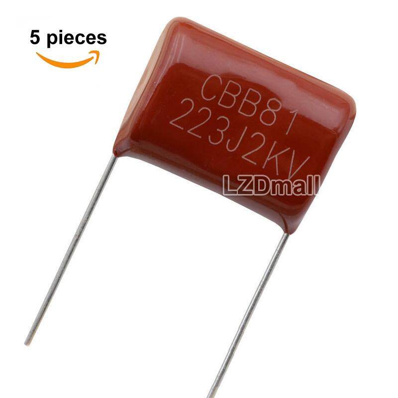5 cái cbb 223j2kv tụ 223 2000v 223j 2kv 0.022uf 22nf p20mm cbb81 metallized phim tụ điện