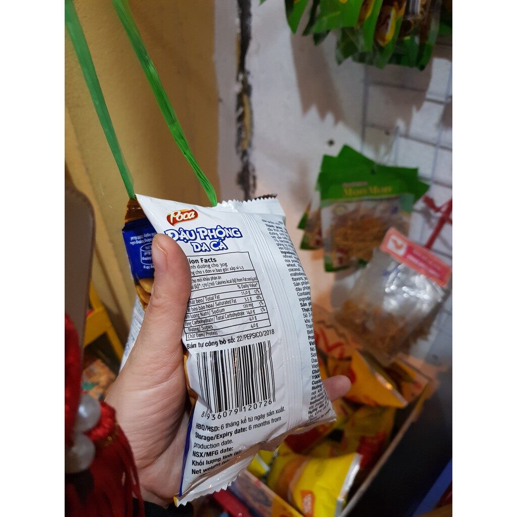 Đậu Phộng Da Cá Poca vị cốt dừa 42g