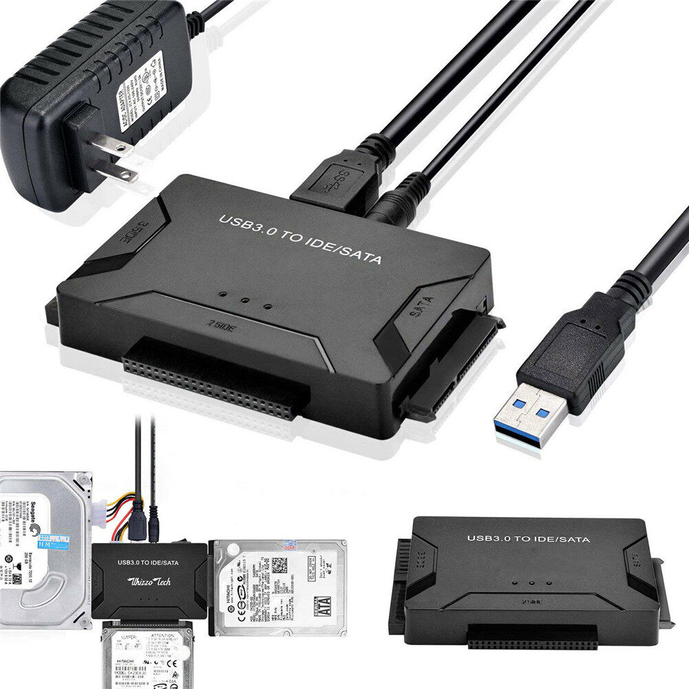 Giảm giá hấp dẫn bộ chuyển đổi usb 3.0 sang ide/sata thông dụng có công tắc nguồn bộ chuyển đổi ổ cứng đa năng