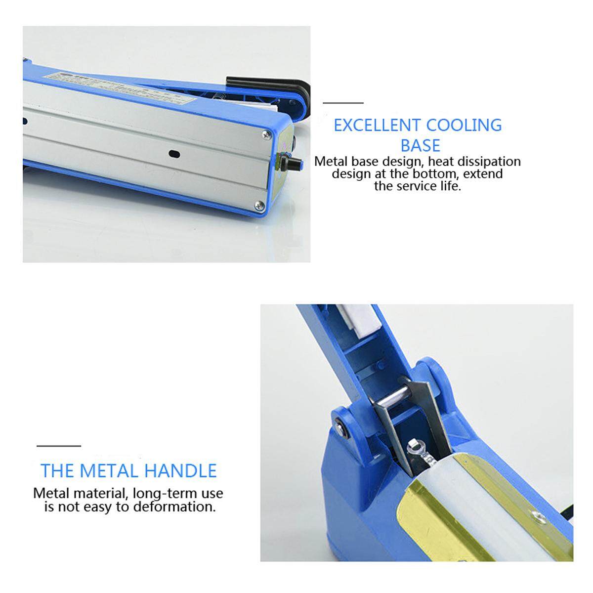 Generic Impulse Sealer 300mm For Food Pack Packaging Plastic Bag Vacuum