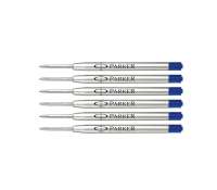 Bút Nạp Mực Bút Bi Parker Quink Điểm Trung Bình Mực Đen & Xanh Gói 6