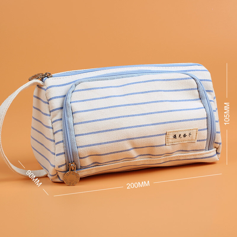 Generic Large Capacity Storage Pen Pencils Pouch Case Holder Large