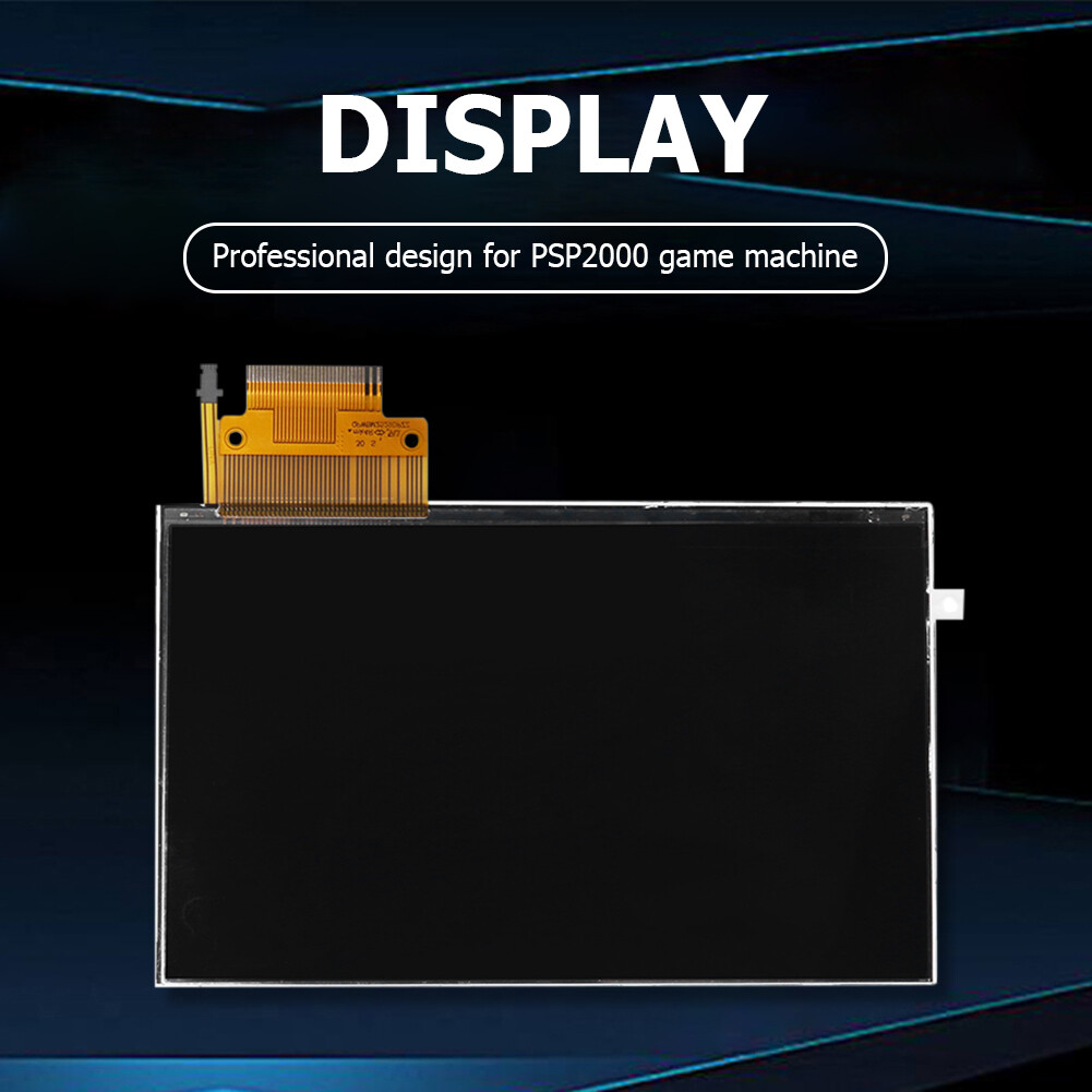 Phụ Kiện Màn Hình Hiển Thị Lcd Linh Kiện Thay Thế Màn Hình Lcd Dễ Dàng Lắp Đặt Chuyên Nghiệp Tương Thích Cho PSP 2000/2001/2003/2004