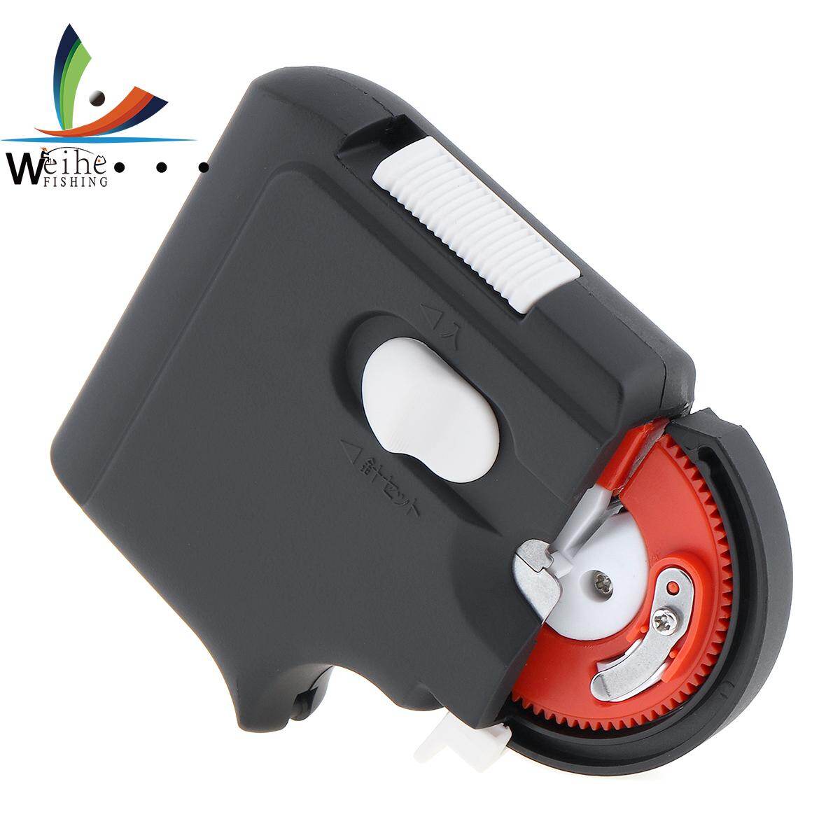 Weihe điện tự động dụng cụ buộc lưỡi câu máy phụ kiện câu cá tie móc câu cá nhanh thiết bị buộc dây