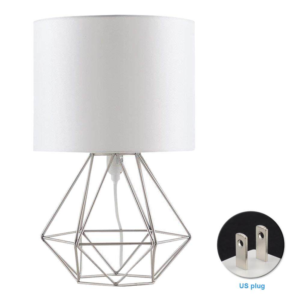 metal cage table lamp