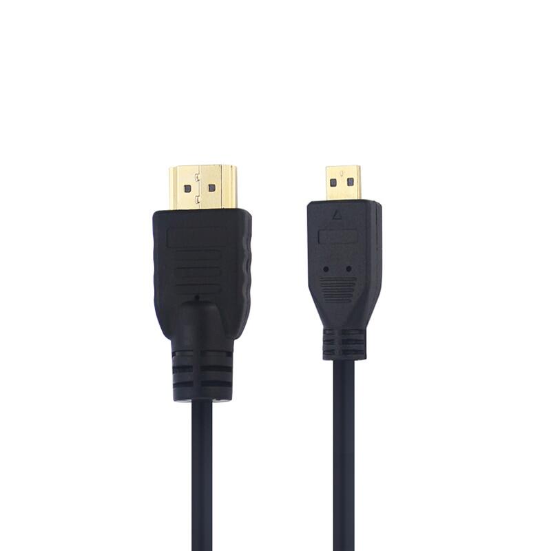Cáp tương thích micro hdmi 1.5m dây chuyển đổi đực sang đực cho raspberry pi 4 model b orange pi zero 2