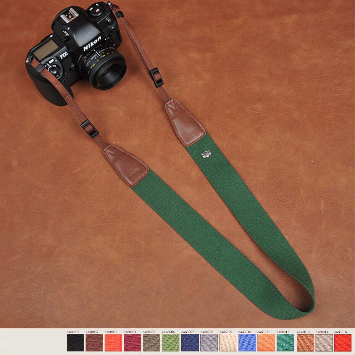 Vải Bông Cam SLR Kỹ Thuật Số Dây Đeo Máy Ảnh Cho Sony Leica Máy Ảnh Nikon