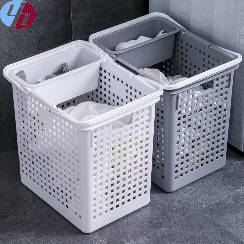 Giỏ Đựng Quần Áo Bẩn Giỏ Đựng Quần Áo Bẩn Nhà Vệ Sinh Phòng Ngủ Gia Đình Lớn Giỏ Đựng Quần Áo Bẩn Tiện Dụng Bằng Nhựa