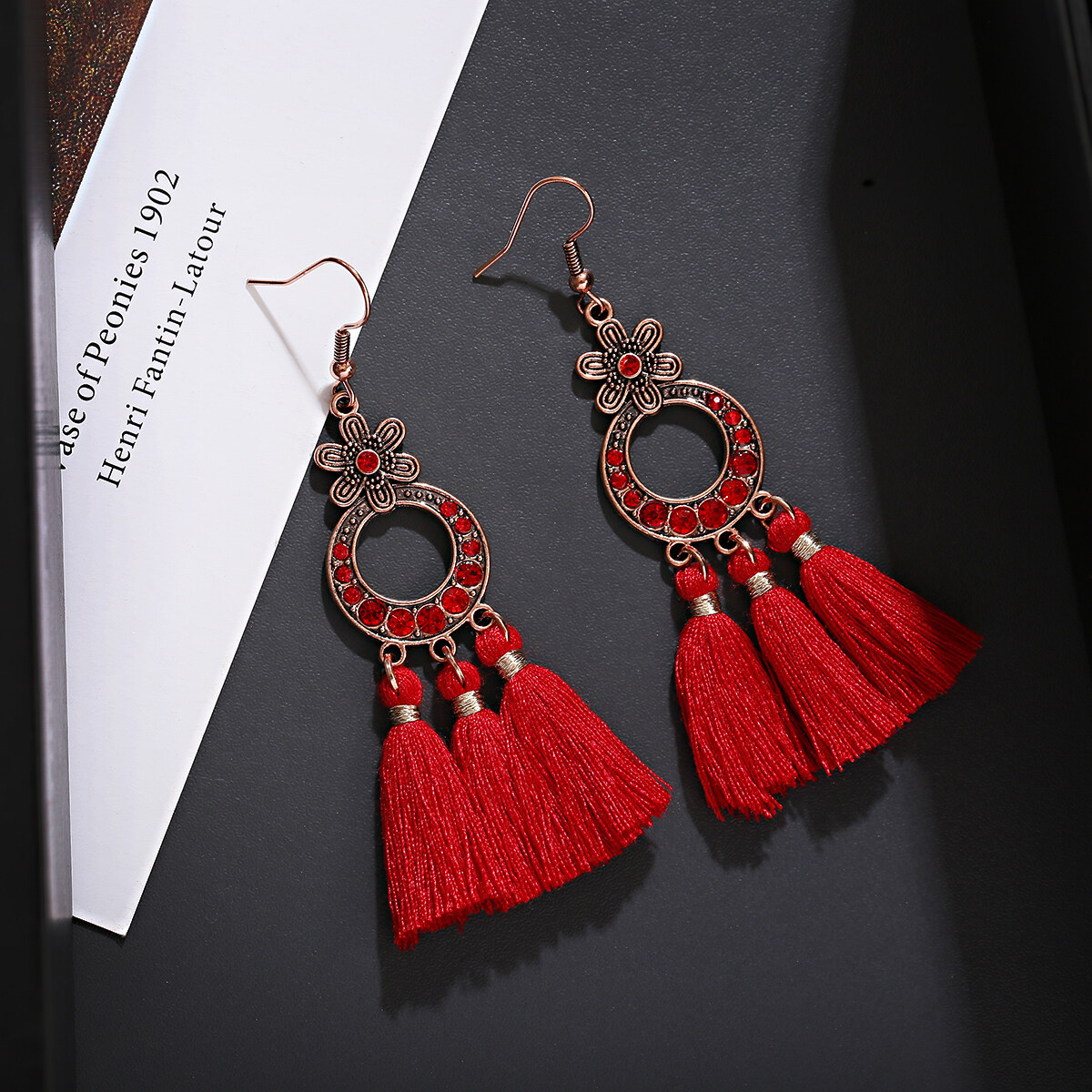 Nữ Cổ Điển Của Màu Bạc Khắc Jhumka Jhumki Bông Tai Trang Sức Ấn Độ Bộ Lạc Cổ Vintage Dân Tộc Bohemia Corful Chuông Bông Tai