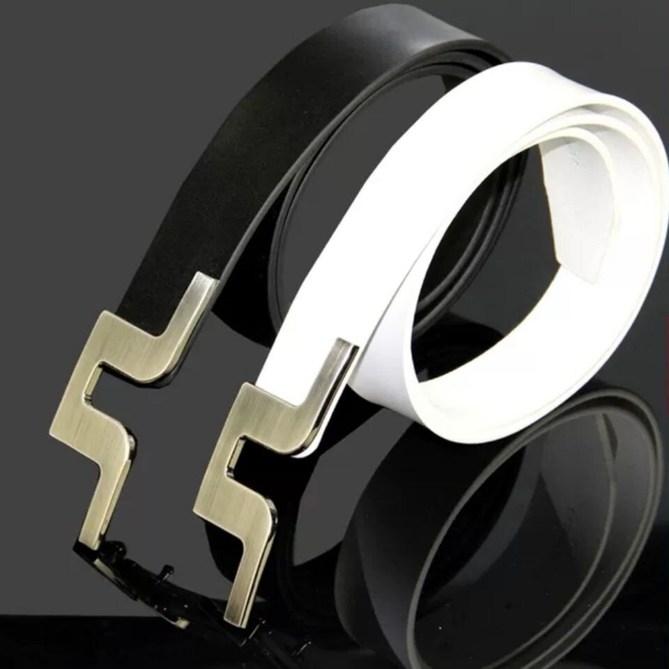 Explosive JL Golf Unisex Golf Casual Belt Genuine Leather Simple Fashion Trendy Belt Korean CallawayˉTitleistˉScotty Cameronˉ