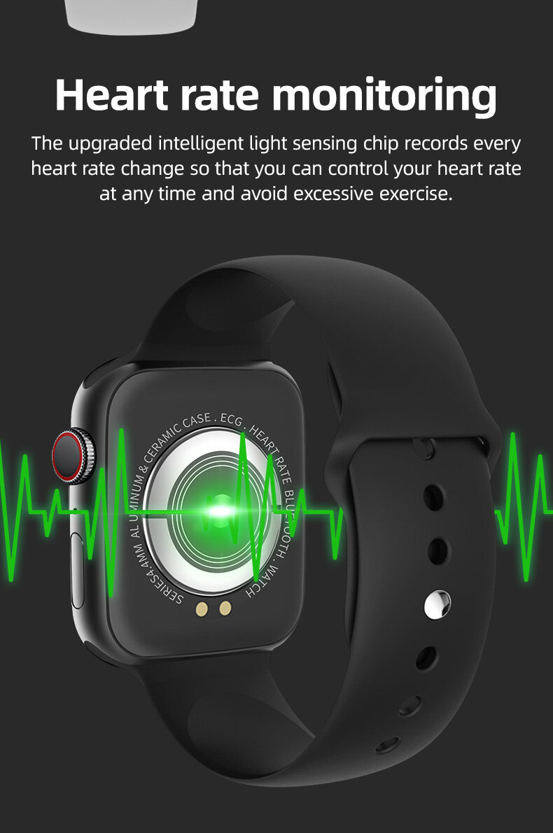 SKMEI BOZLUN Men Women Smart Watch Sports Bluetooth Call Heart Rate Monitor Waterproof Watch For Apple IOS Android Smartwatch T500 plus 12