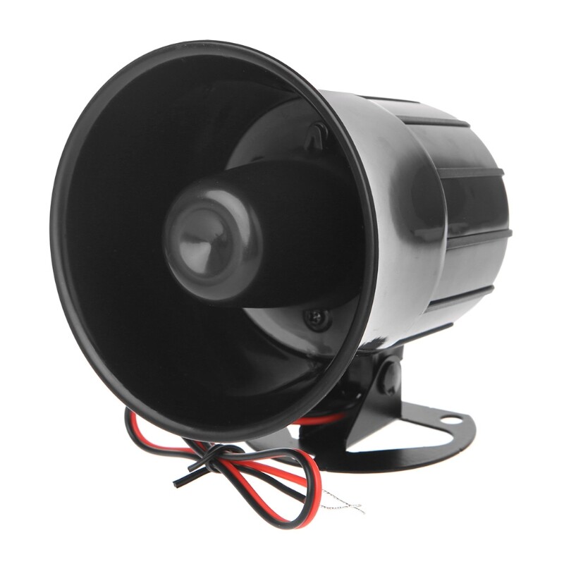 Còi Báo Động Lớn Có Dây DC 12V Ngoài Trời Cho Hệ Thống Bảo Vệ An Ninh Gia Đình
