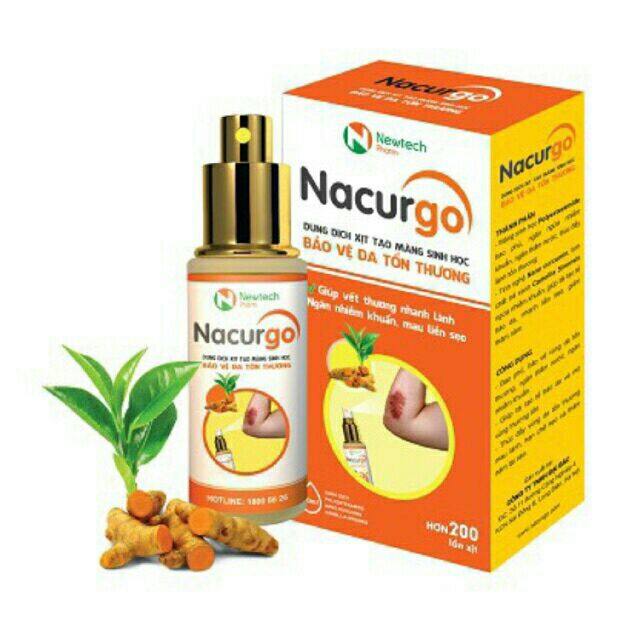 Xịt bảo vệ da nacurgo
