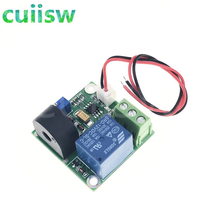 Mô-đun cảm biến phát hiện dòng điện xoay chiều 5v 12v 0-5a mô-đun cảm biến đầu ra công tắc 5a