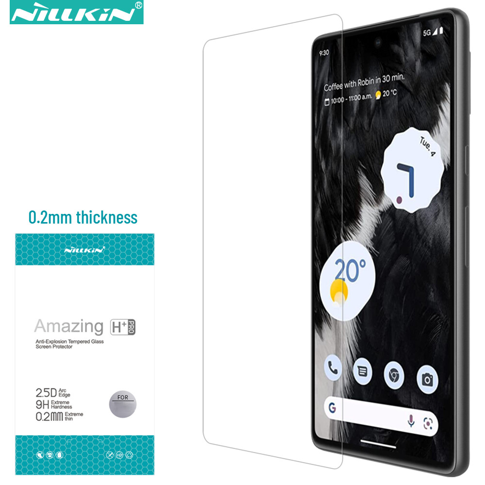 Nillkin kính cường lực 0.2mm cho google pixel 7 9h h + pro kính siêu mỏng chống nổ chống vân tay phim bảo vệ màn hình